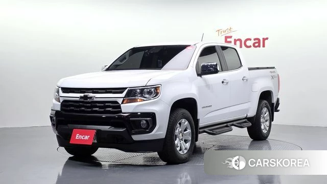 Chevrolet (GM Daewoo) Real New Colorado 2022 Белый из Кореи