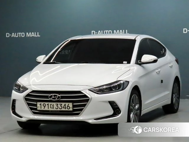 Hyundai Avante AD 2018 Белый из Кореи