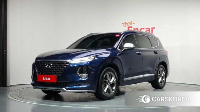 Hyundai Santa Fe TM 2019 Синий из Кореи