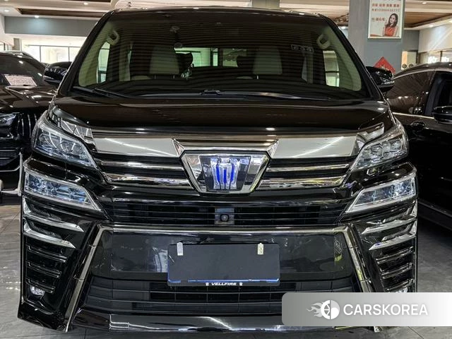 Toyota Vellfire 2021 Черный из Китая