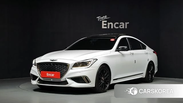 Genesis G80 2018 Белый из Кореи