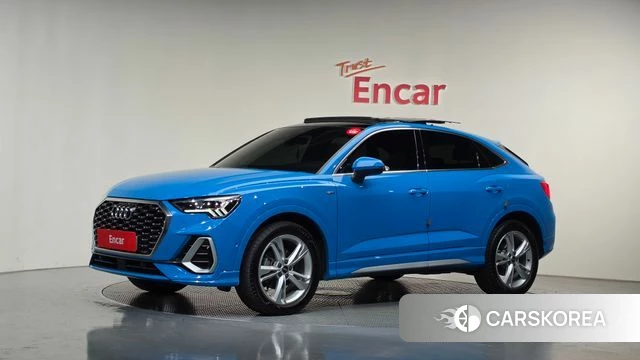 Audi Q3 (F3) 2023 Синий из Кореи