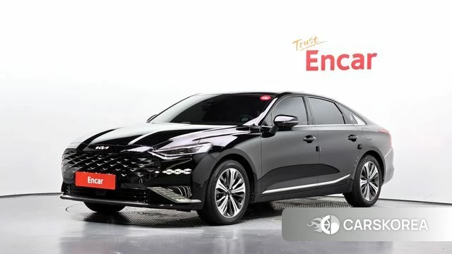 Kia K8 Hybrid 2022 Черный из Кореи