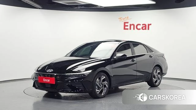 Hyundai The New Avante (CN7) 2025 Черный из Кореи