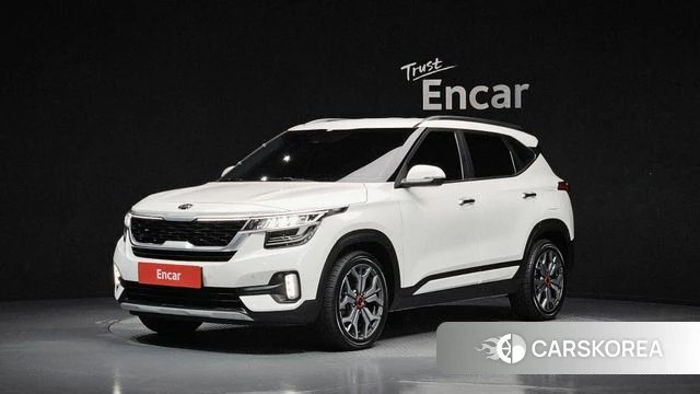 Kia Seltos 2021 Белый из Кореи
