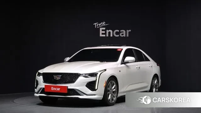 Cadillac CT4 2020 Белый из Кореи