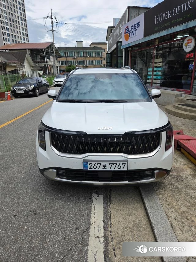 Kia The New Carnival 4th Generation 2025 Белый из Кореи