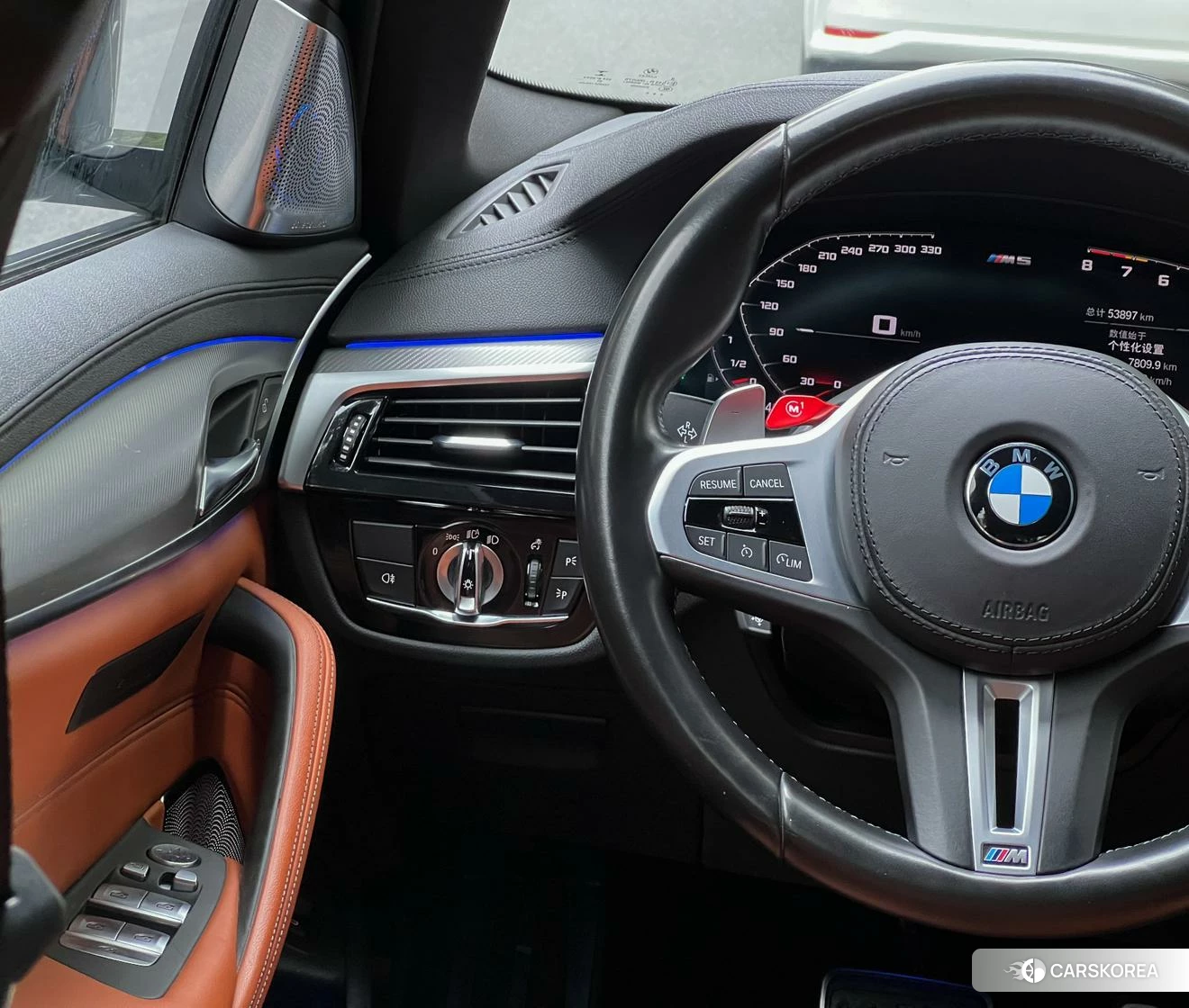 BMW M5 2020 Синий из Китая