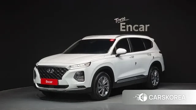 Hyundai Santa Fe TM 2020 Белый из Кореи