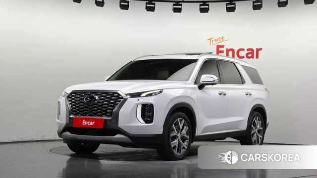 Hyundai Palisade 2022 Белый из Кореи