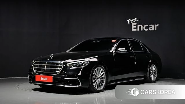 Mercedes-Benz S-Class W223 2023 Черный из Кореи