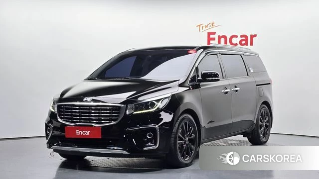 Kia The New Carnival 2019 Черный из Кореи