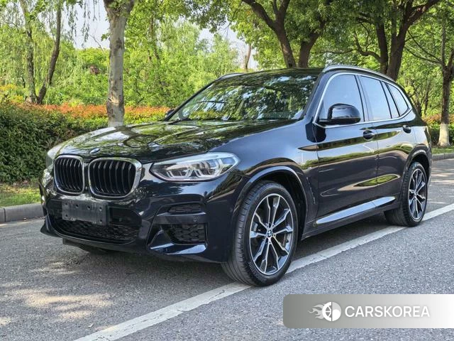 BMW X3 2021 Черный из Китая