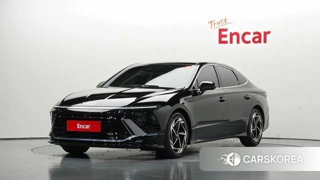 Hyundai Sonata D Edge (DN8) 2023 Черный из Кореи