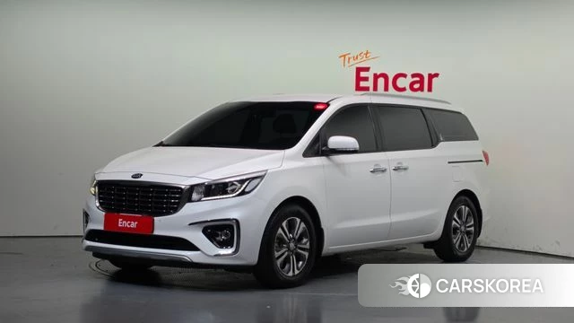 Kia The New Carnival 2018 Белый из Кореи
