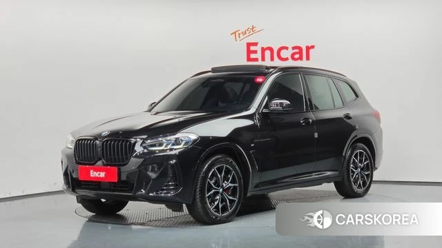 BMW X3 (G01) 2024 Черный из Кореи, фото 2