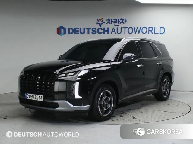 Hyundai The New Palisade 2023 Черный из Кореи