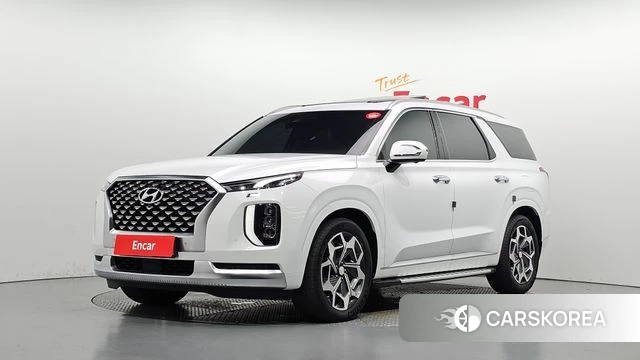 Hyundai Palisade 2021 Белый из Кореи