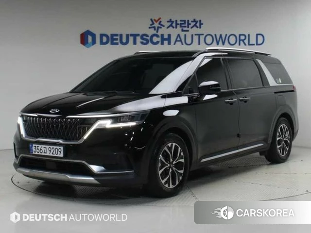 Kia Carnival 4th generation 2021 Черный из Кореи