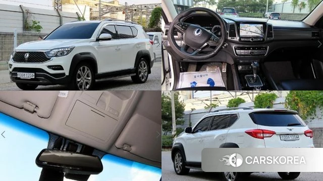 Ssangyong G4 Rexton 2019 Белый из Кореи