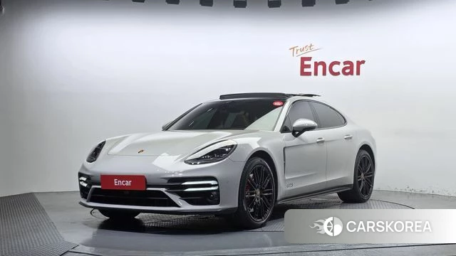 Porsche Panamera (971) 2021 Серебристо-серый из Кореи