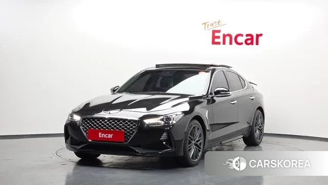 Genesis G70 2018 Черный из Кореи