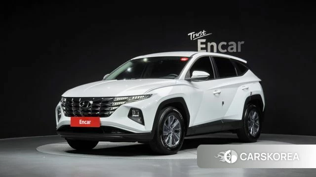 Hyundai Tucson Hybrid (NX4) 2023 Белый из Кореи