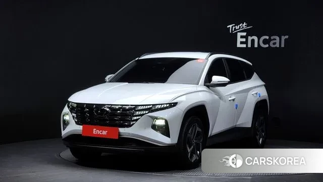 Hyundai Tucson (NX4) 2021 Белый из Кореи