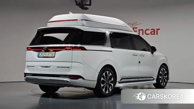 Kia Carnival 4th generation 2021 Белый из Кореи