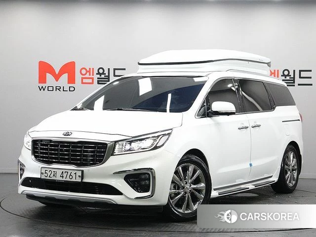 Kia The New Carnival 2019 Белый из Кореи