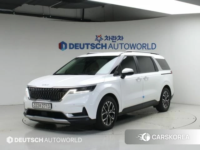 Kia Carnival 4th generation 2022 Белый из Кореи