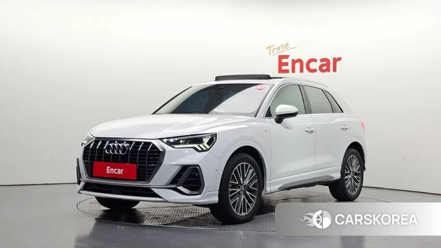 Audi Q3 (F3) 2022 Белый из Кореи