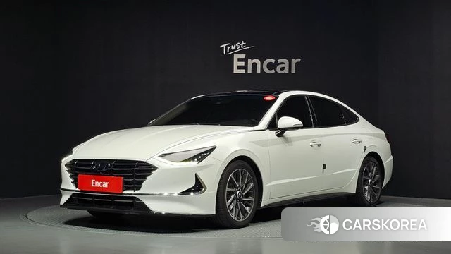 Hyundai Sonata (DN8) 2021 Белый из Кореи