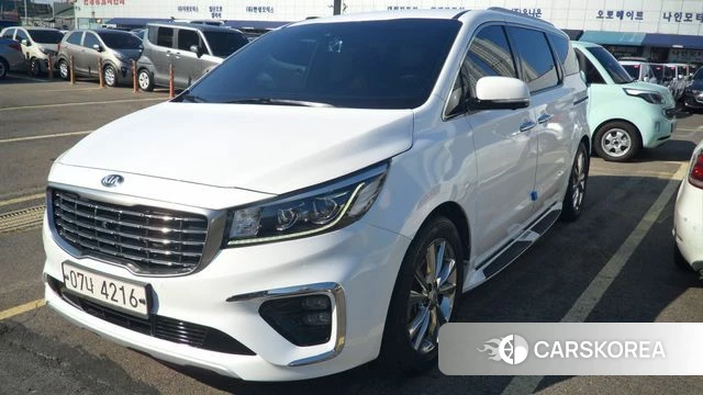 Kia The New Carnival 2019 Белый из Кореи