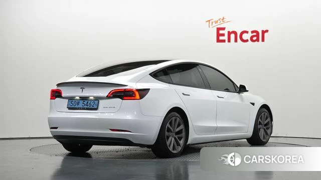 Tesla Model 3 2021 Белый из Кореи