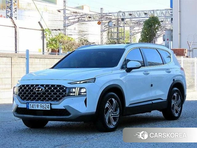 Hyundai The New Santa Fe 2021 Белый из Кореи