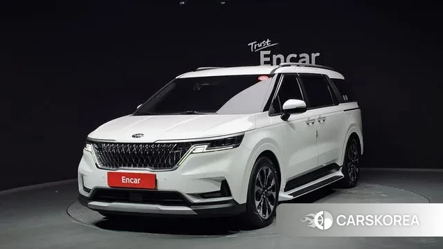 Kia Carnival 4th generation 2021 Белый из Кореи