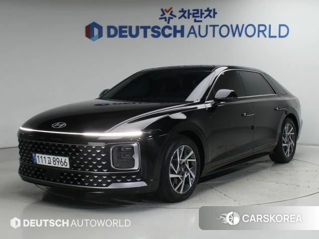 Hyundai Grandeur (GN7) 2024 Черный из Кореи