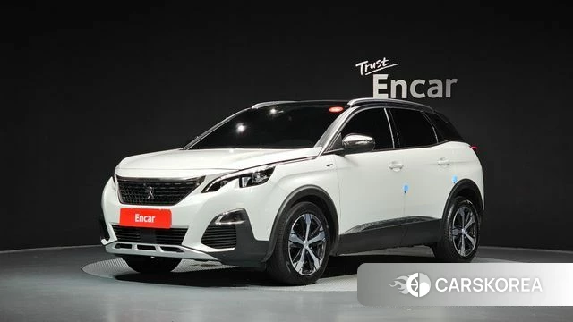 Peugeot 3008 second generation 2019 Белый из Кореи