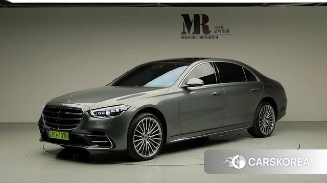Mercedes-Benz S-Class W223 2024 Серый из Кореи