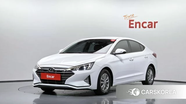 Hyundai The New Avante AD 2019 Белый из Кореи