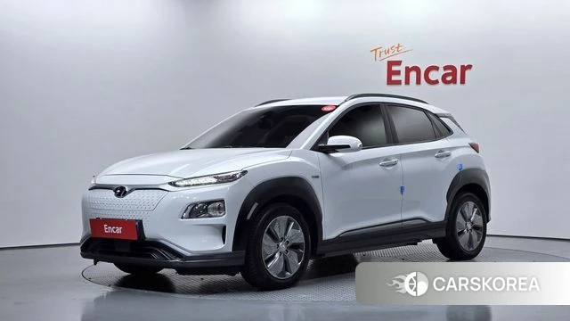 Hyundai Kona Electric 2019 Белый из Кореи