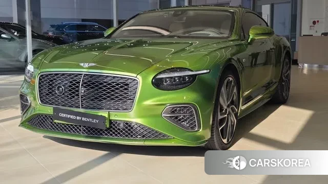 Bentley Continental GT 4th Generation 2025 Светло-зеленый из Кореи