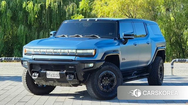 GMC Hummer EV 2024 Небесно-голубой из Кореи