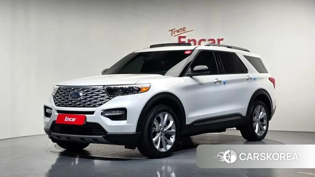 Ford Explorer 6th Generation 2022 Белый из Кореи