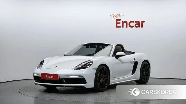 Porsche 718 Boxster 2018 Белый из Кореи