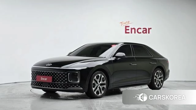 Hyundai Grandeur (GN7) 2023 Черный из Кореи