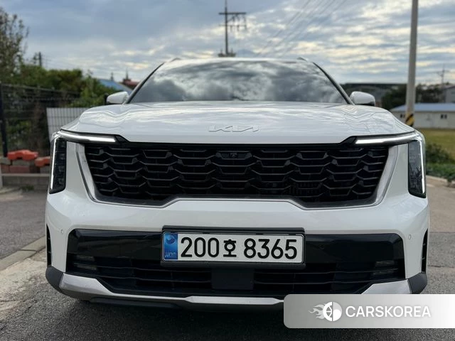 Kia The New Sorento 4th Generation 2023 Белый из Кореи