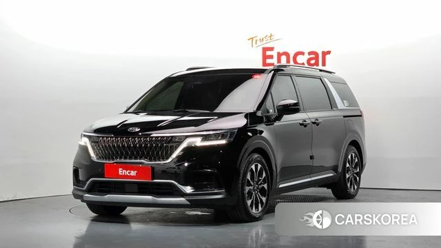 Kia Carnival 4th generation 2021 Черный из Кореи