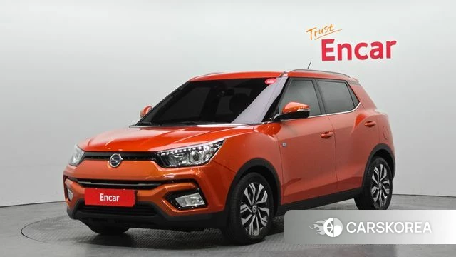 Ssangyong Tivoli Armor 2018 Оранжевый из Кореи